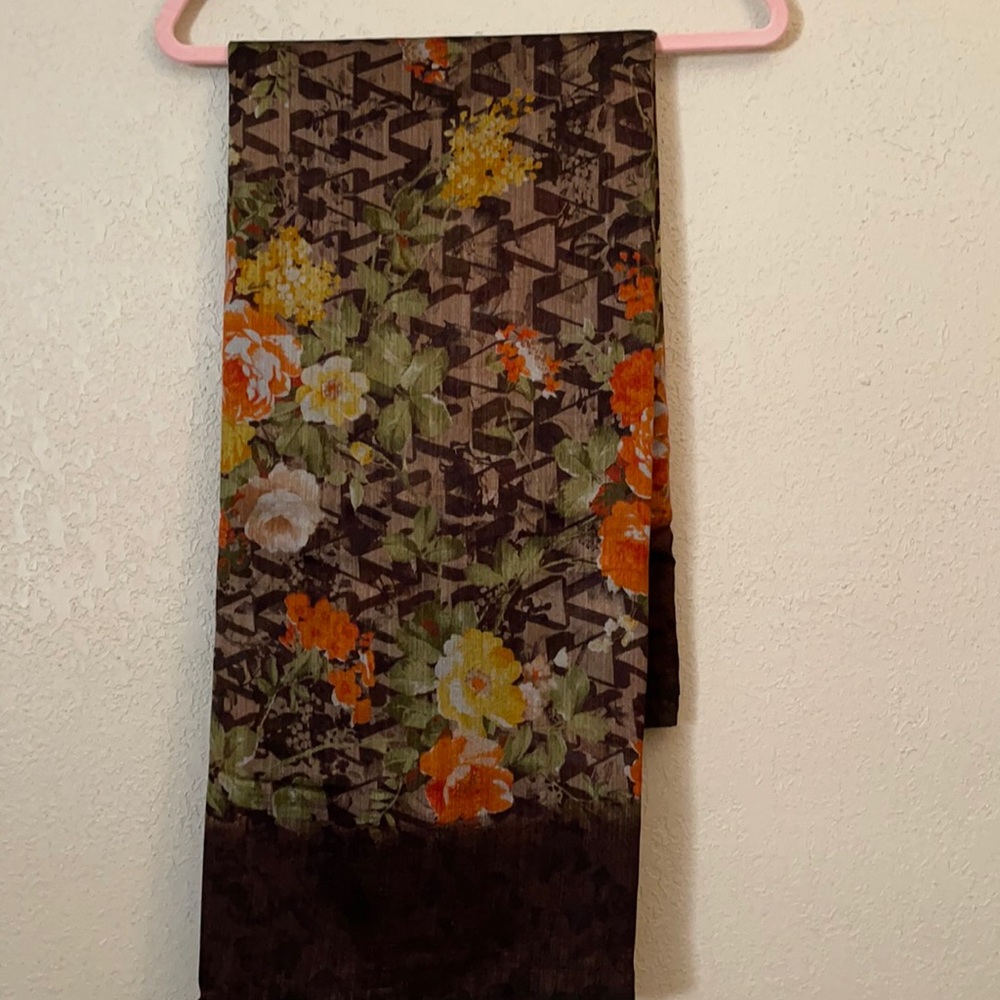 Indian floral saree